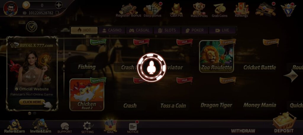 royal x 777